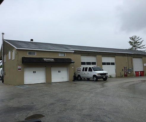 Commercial roof repair project