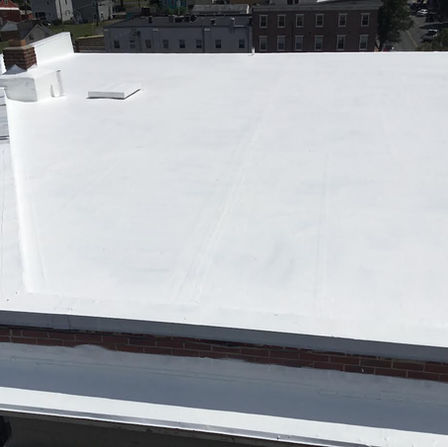 Commercial roofing project