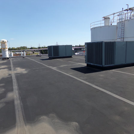 Commercial roofing project