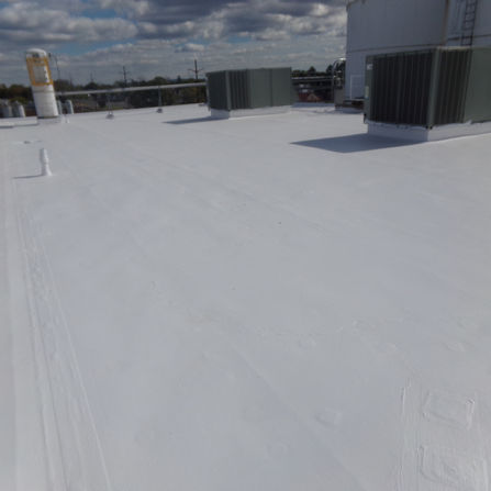 Commercial roofing project