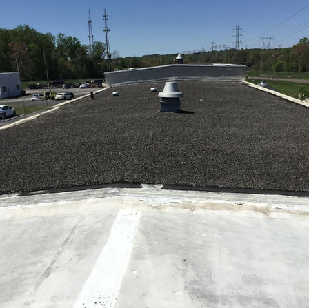 Commercial roofing project