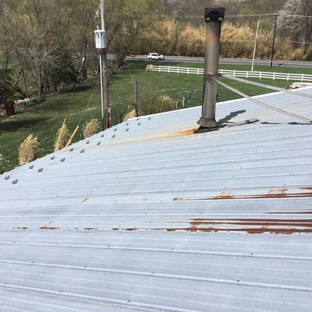 Commercial roofing project