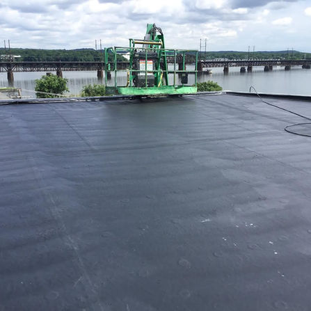 Commercial roofing project