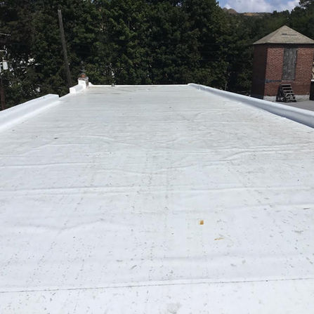 Commercial roofing project