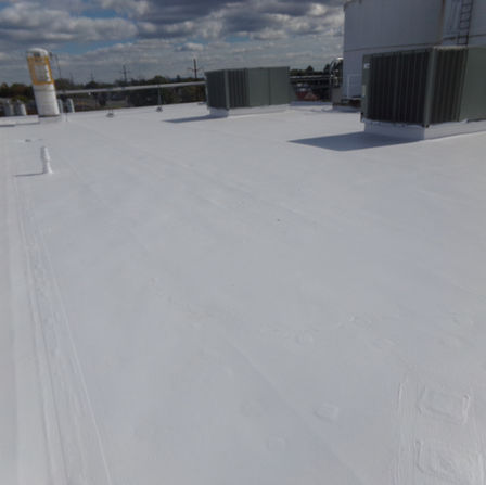 Commercial roofing project